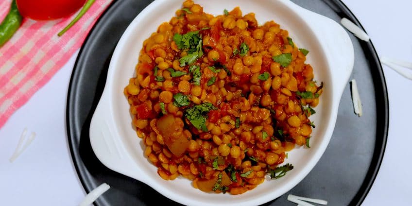 chana dal lauki