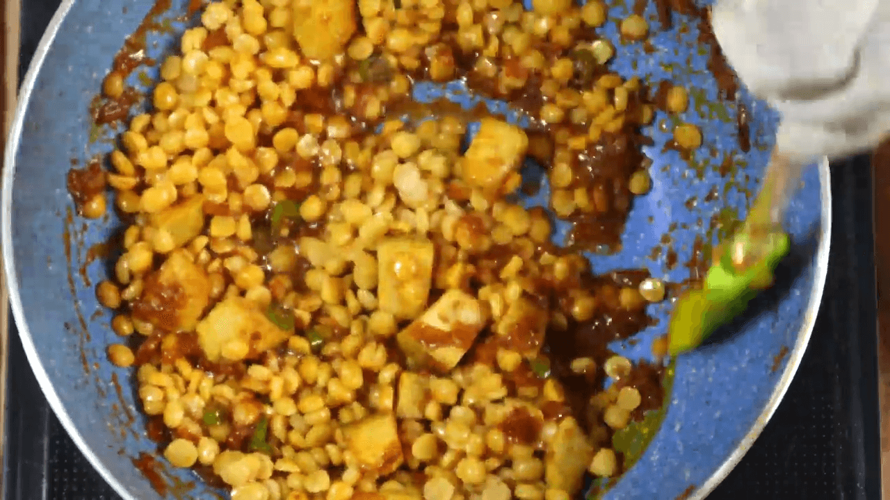 Chana Dal Lauki step-3
