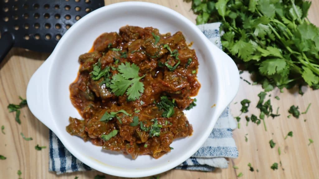 Bhunni kuliner ekstrem di India.