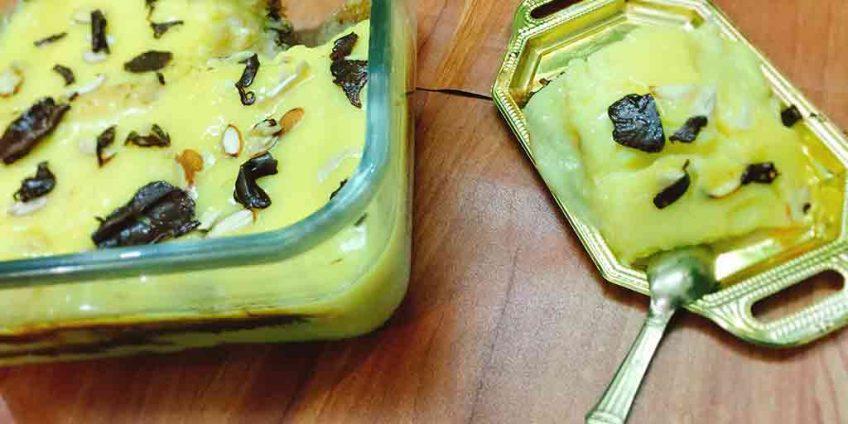 Bread Custard Pudding