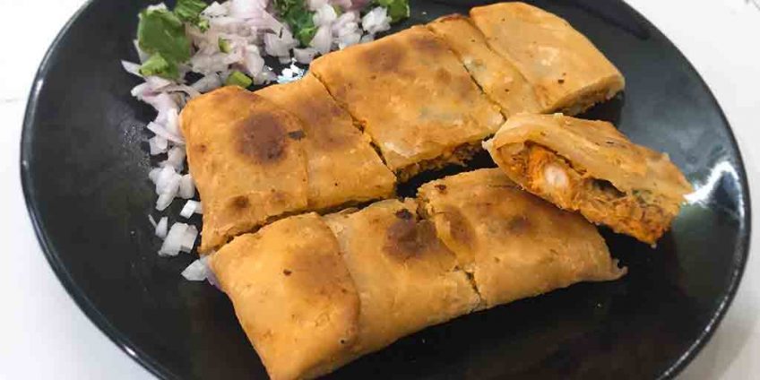 Chicken Baida Roti