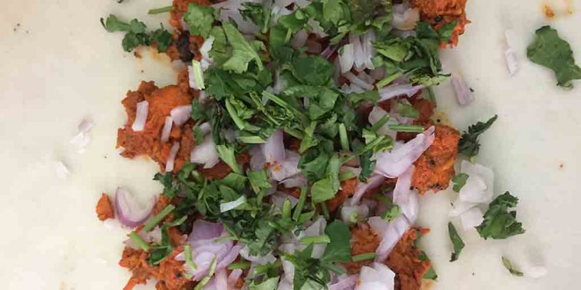 Chicken Baida Roti