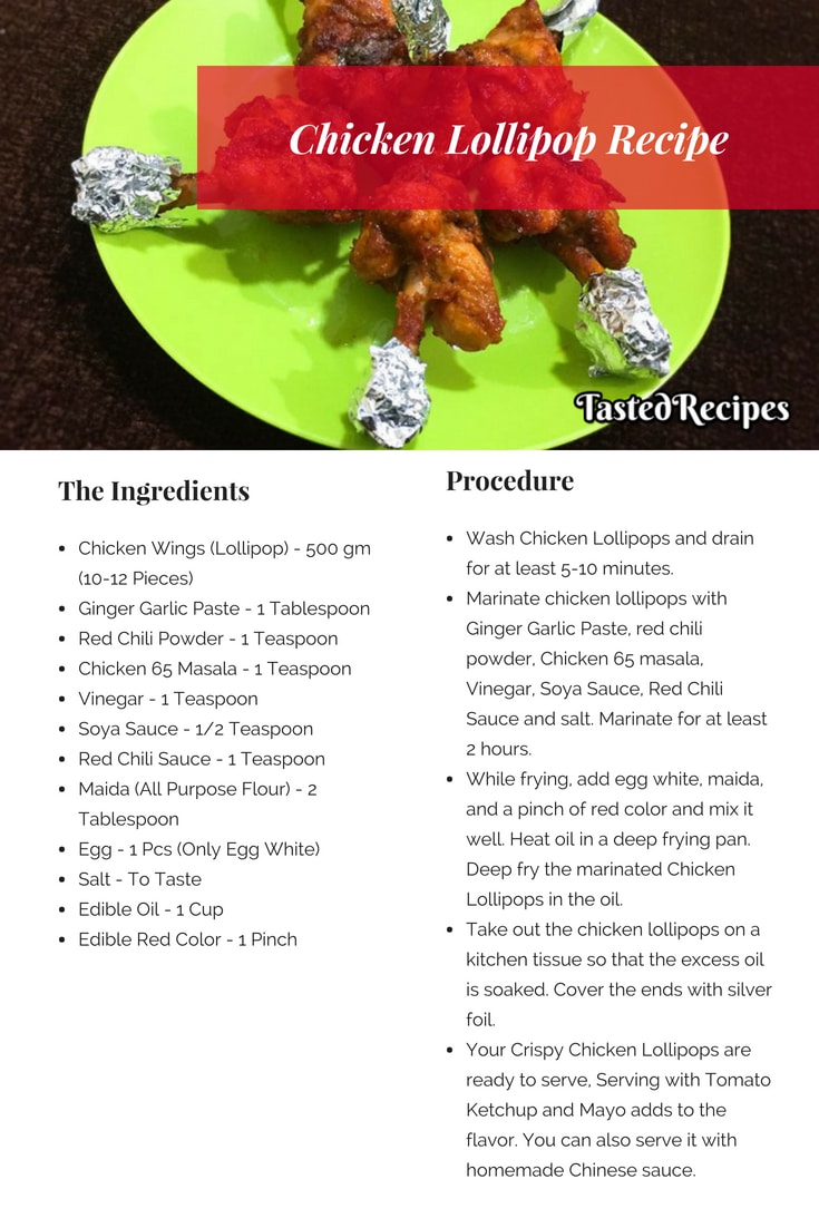 Chicken Lollipop