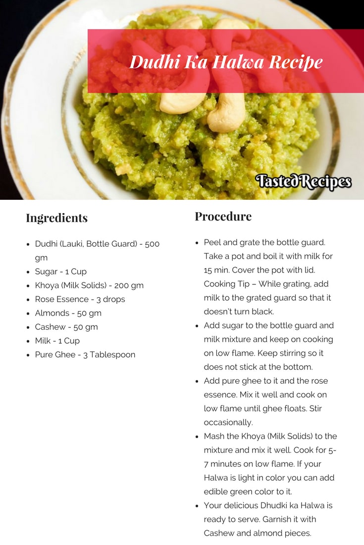 Dudhi Ka Halwa