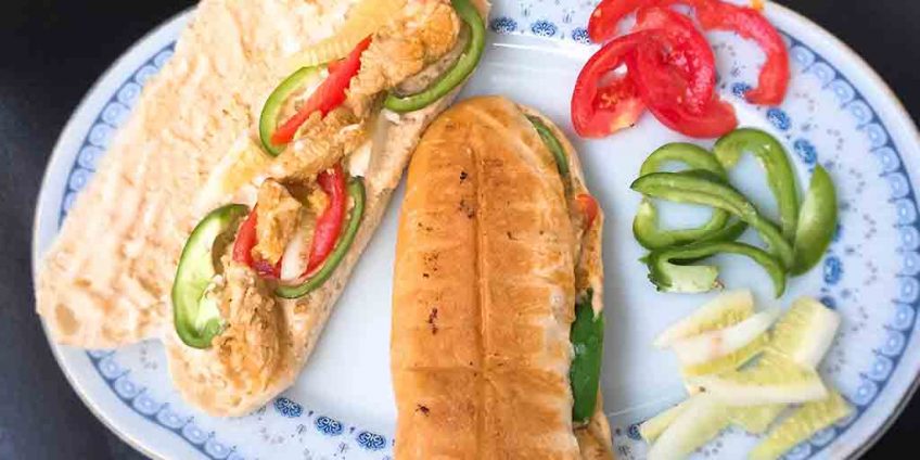 Foot Long Chicken Sandwich