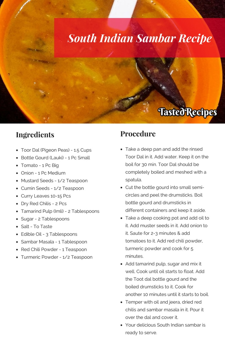 South Indian Sambar