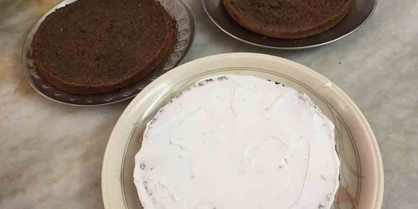 Chocolate Cherry Cake