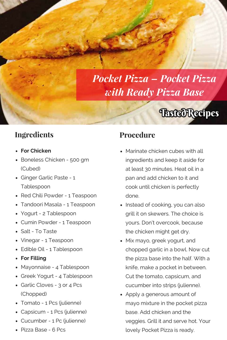 Pocket Pizza