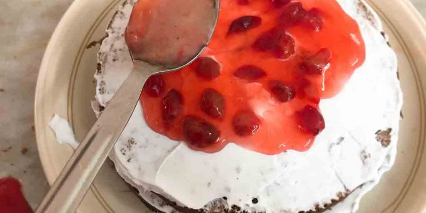 Chocolate Cherry Cake