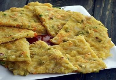 Maggi veg omlette