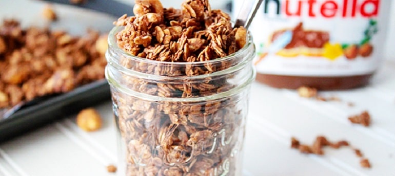 Nutella granola
