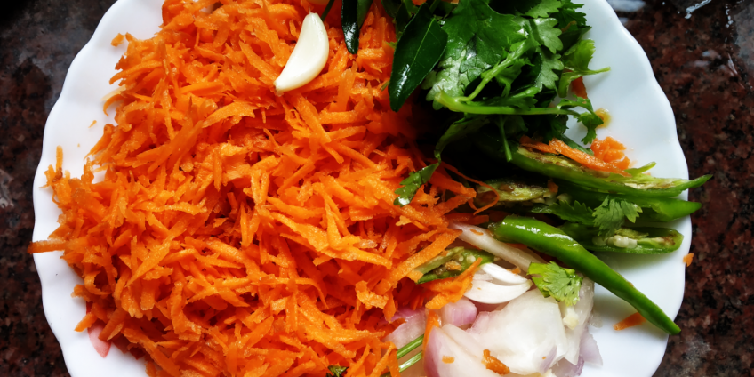 carrot poriyal recipe