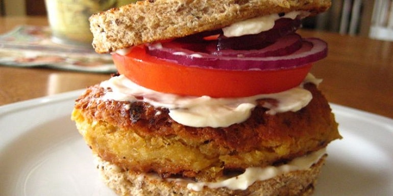 chickpea burger recipe