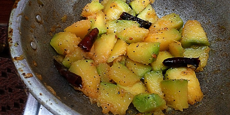 South Indian Pumpkin Fry