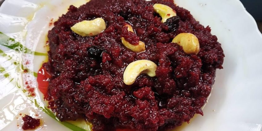 Beetroot halwa