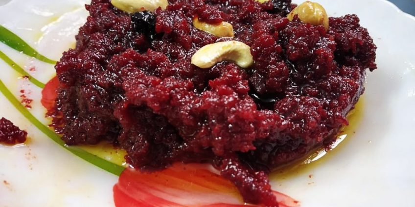 Beetroot halwa