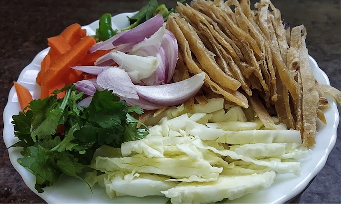 Chapati Ribbon Noodles Recipe 2