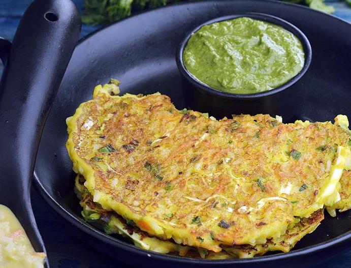 cooked rice pancakes