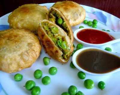 green peas kachori