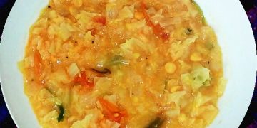 Cabbage kootu