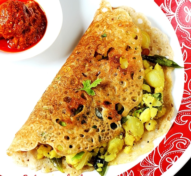 oats-masala-dosa