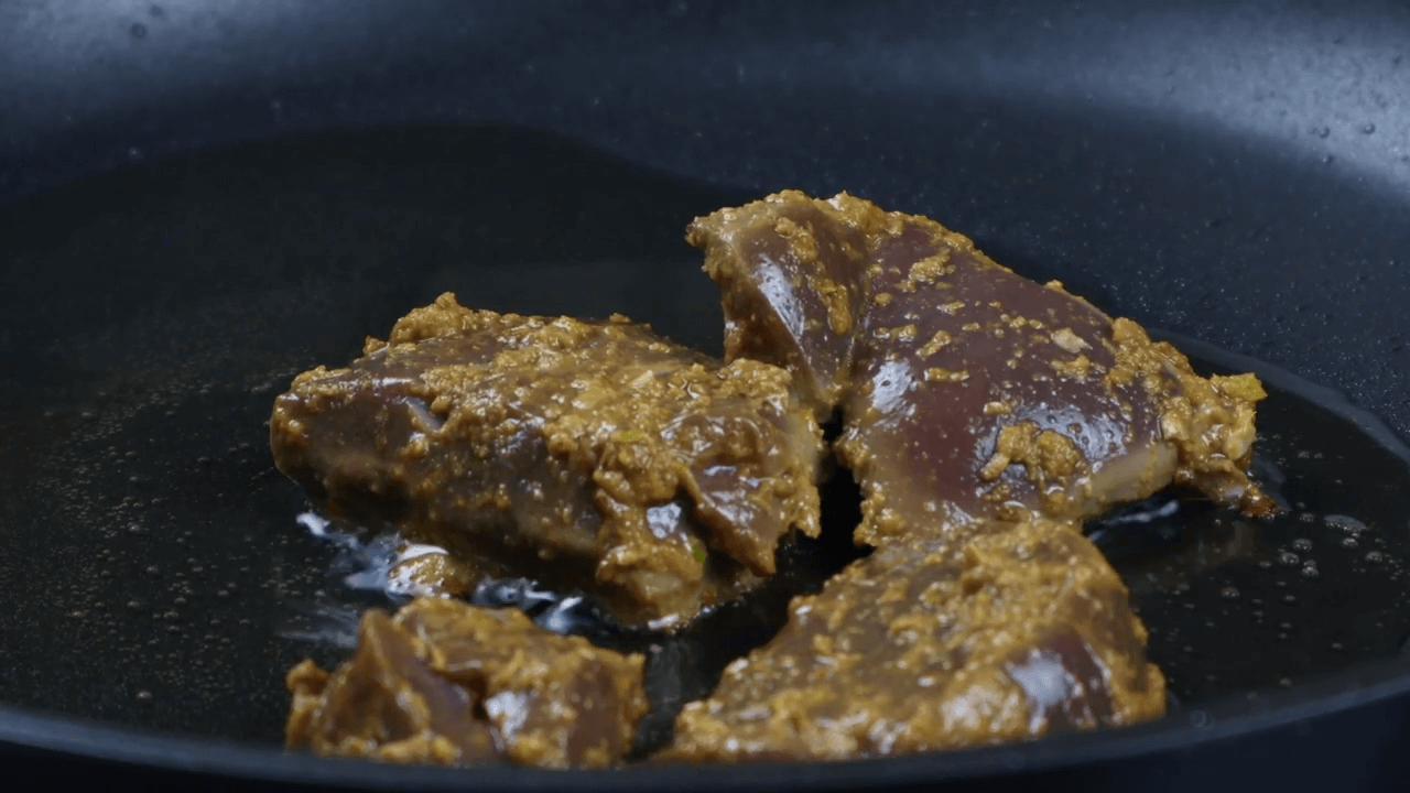Tawa Kaleji Gurda Masala step-2