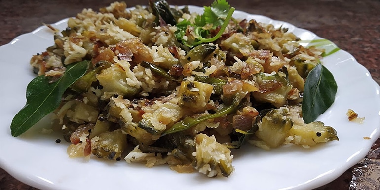 Bitter Gourd Poriyal Recipe