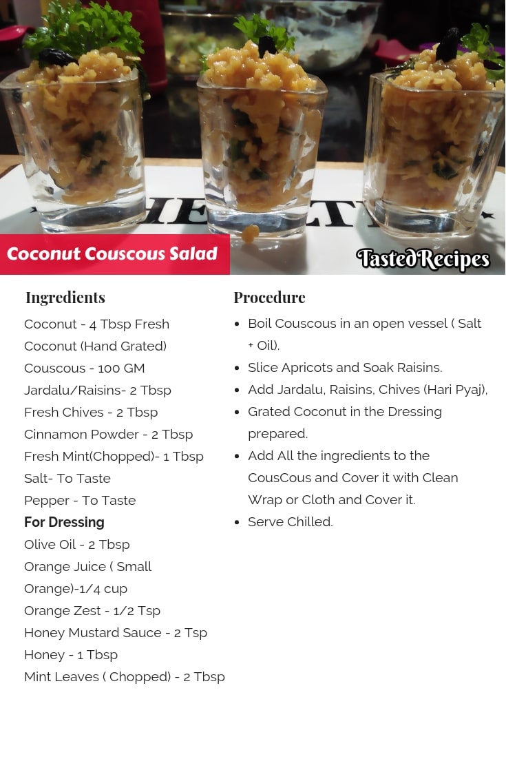 Coconut Couscous Salad