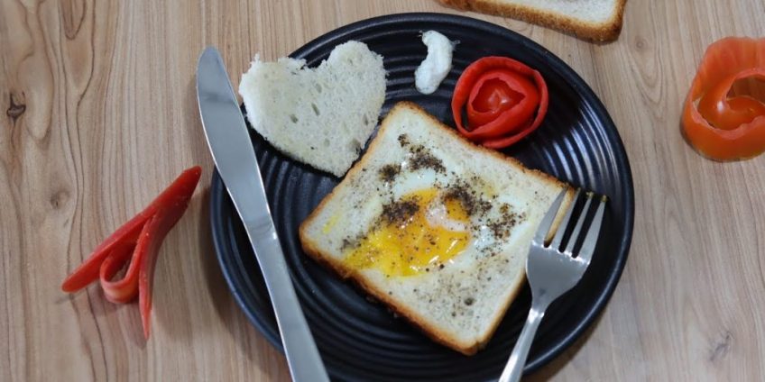 Egg In A Hole Recipe - Easy Breakfast Recipe