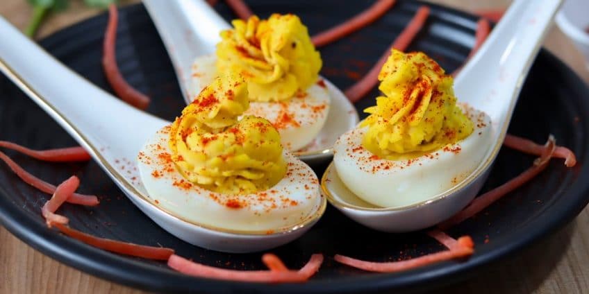 deviled eggs