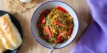 Spicy Anda Bhurji - Indian Egg Scramble