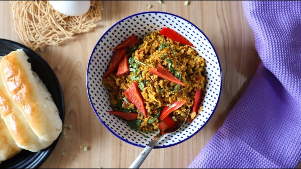 Anda Bhurji - Indian Egg Scramble - Tasted Recipes