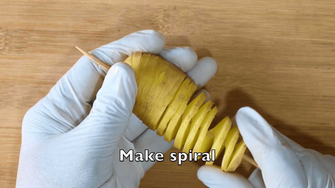 Potato Spiral step-1
