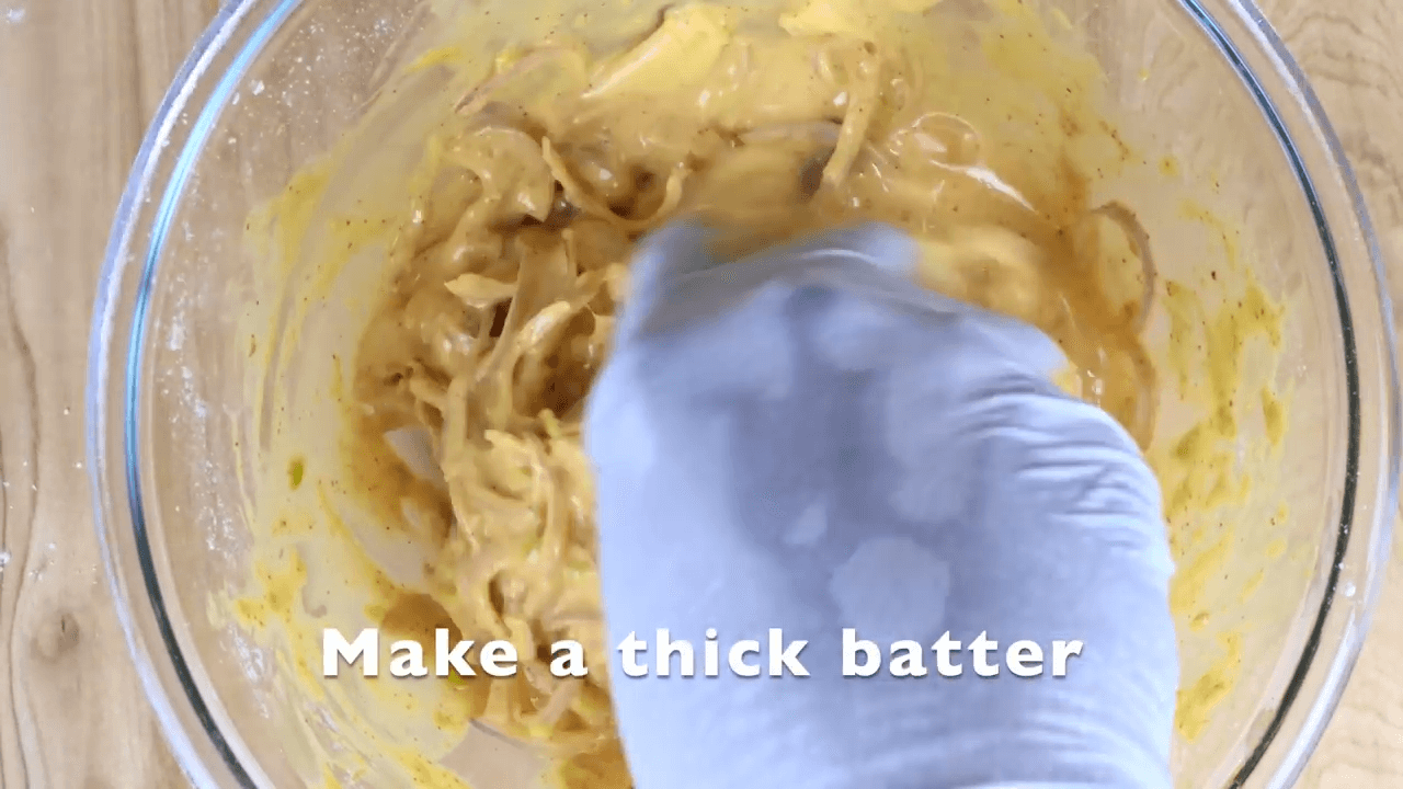 Brinjal Fritters step-1