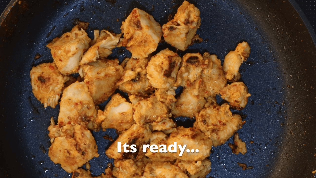 Schezwan Chicken Tikka step-2