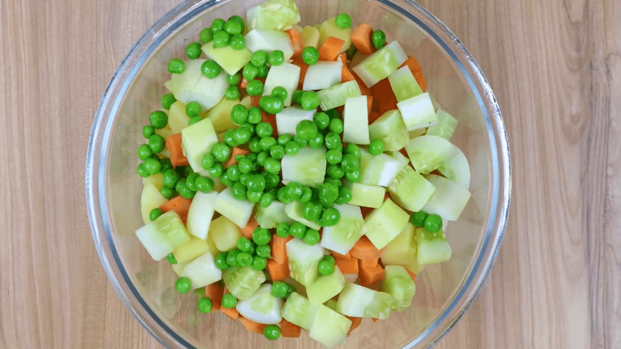Russian Salad step-1