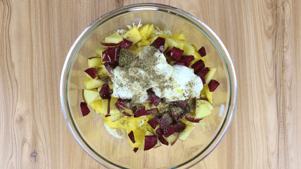 Cabbage Pineapple Salad step-1