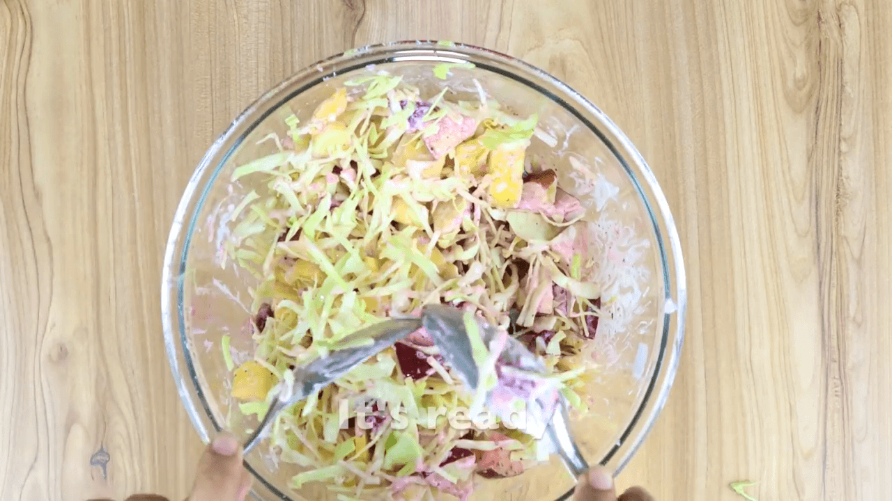 Cabbage Pineapple Salad step-2