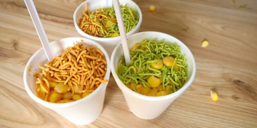 chapata corn chaat