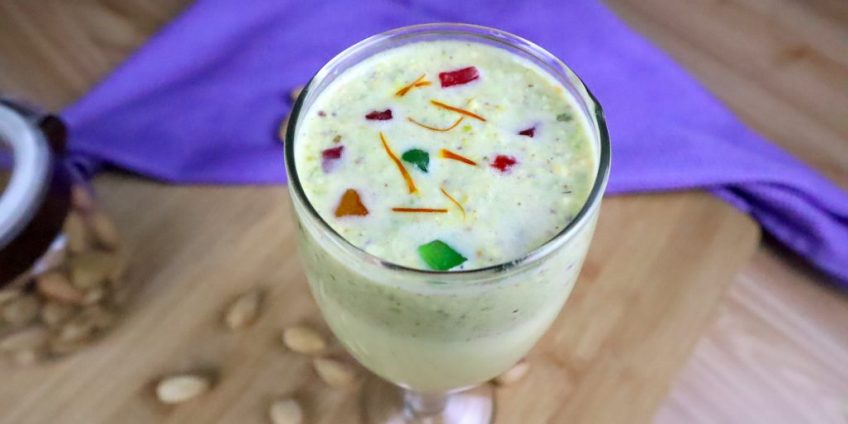 kesar pista milkshake