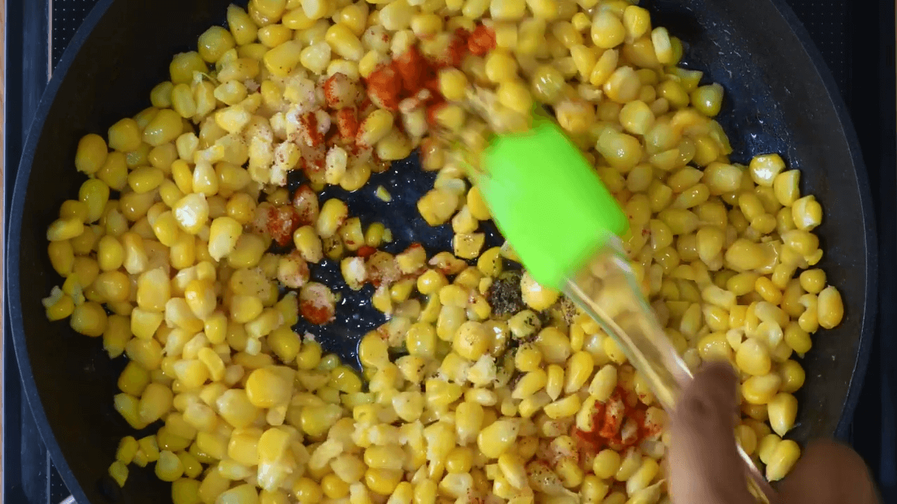 Chatpata Corn Chaat step-1