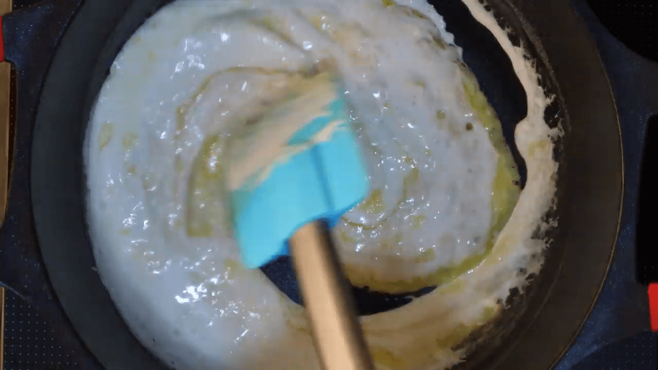 Spinach Alfredo Macaroni step-1