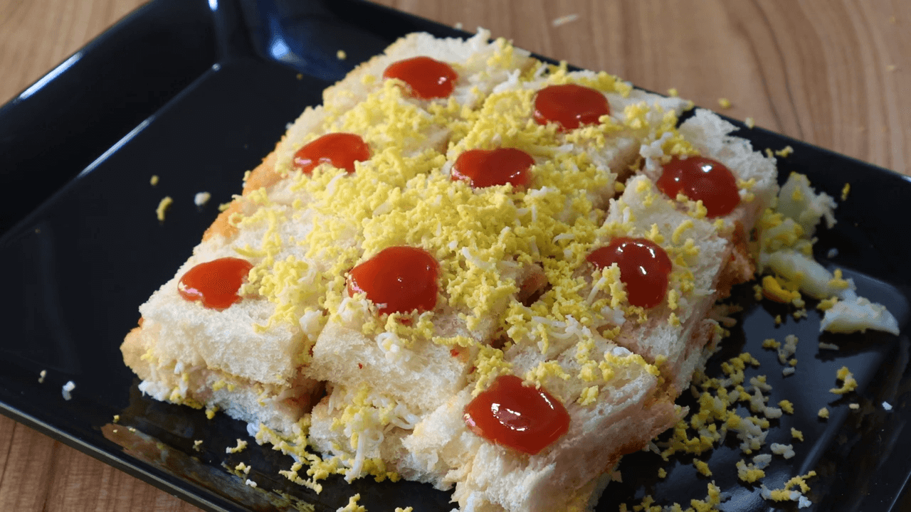 Grated Boiled Egg Sandwich step-5