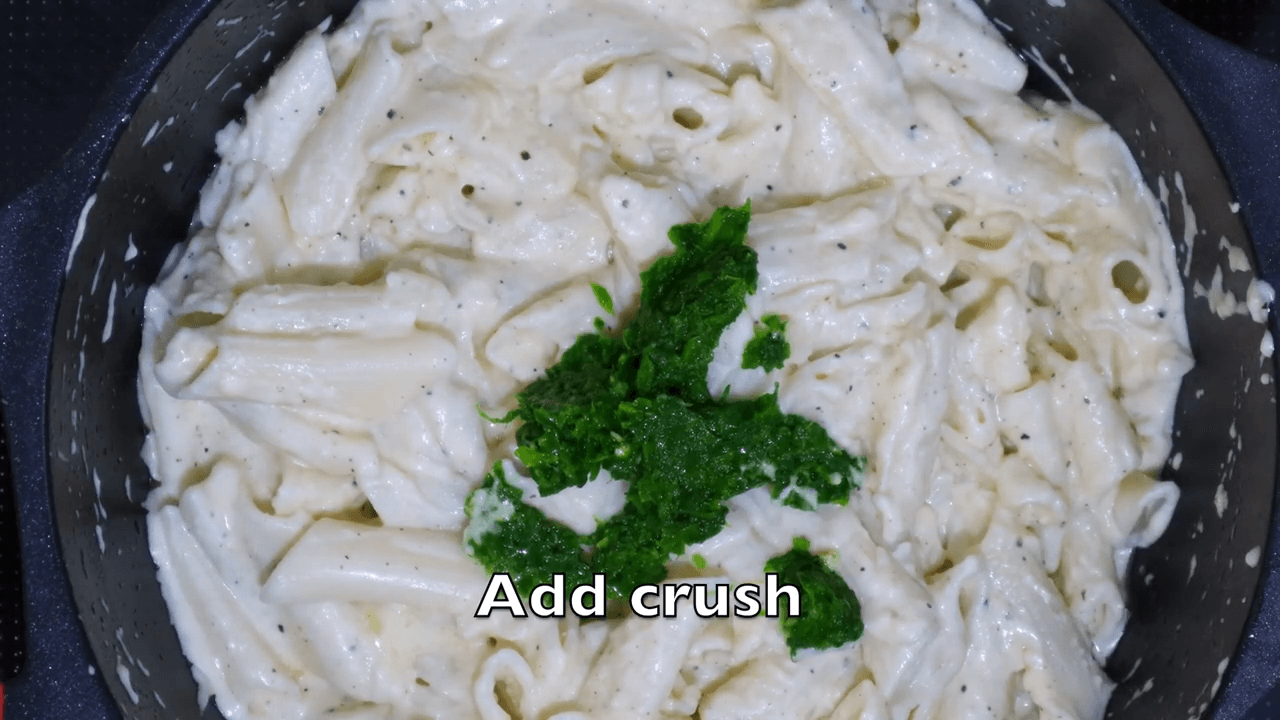 Spinach Alfredo Macaroni step-6