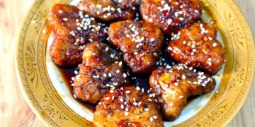 teriyaki chicken hearts