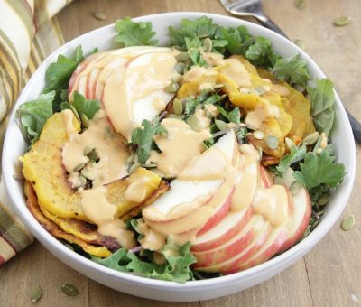 autumn-salad-with-creamy-pumpkin-dressing