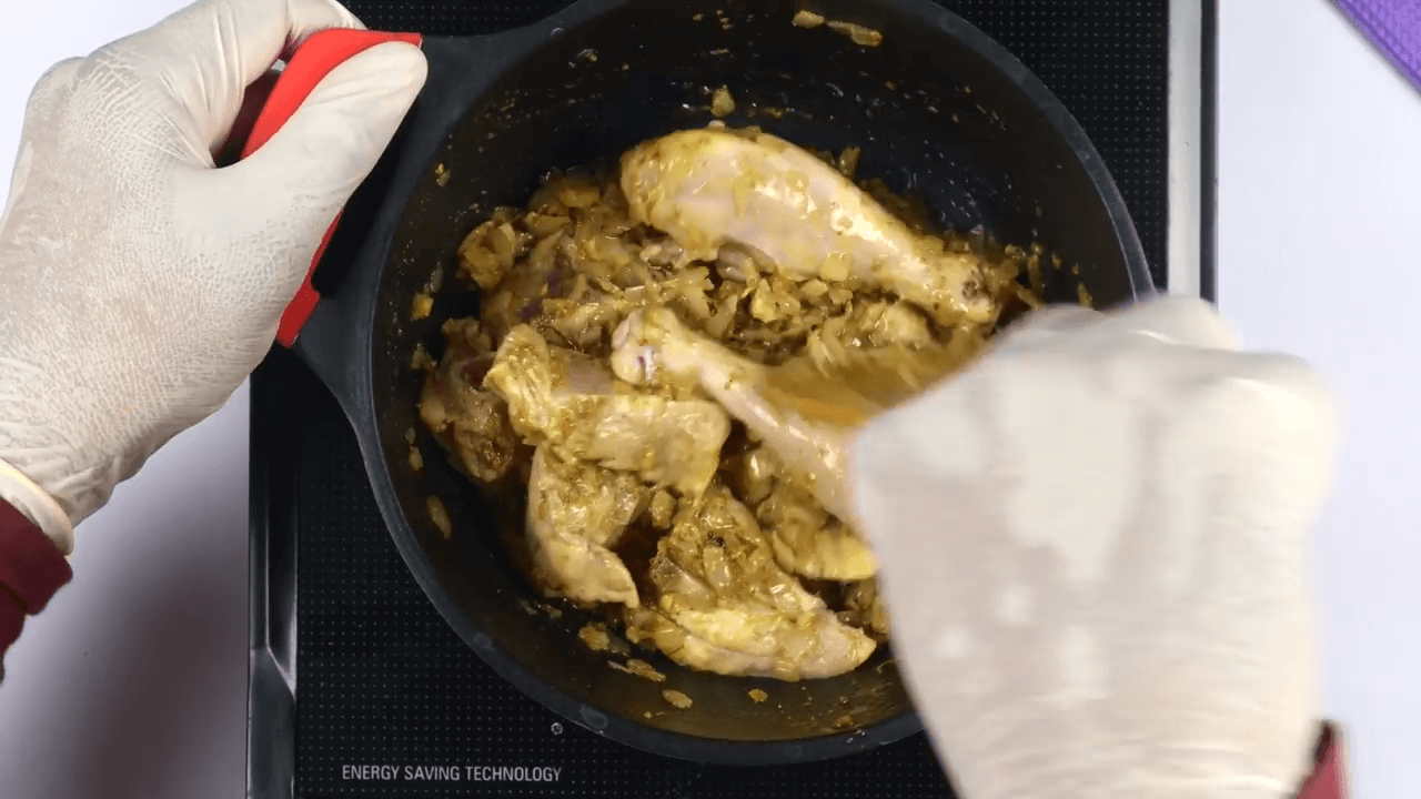 Methi Chicken step-3