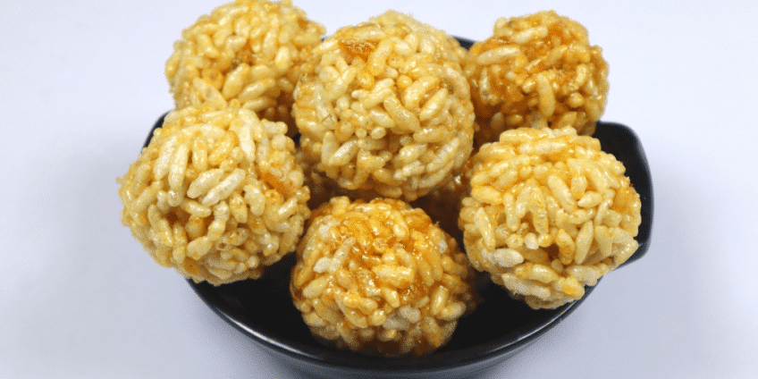 murmura laddu recipe