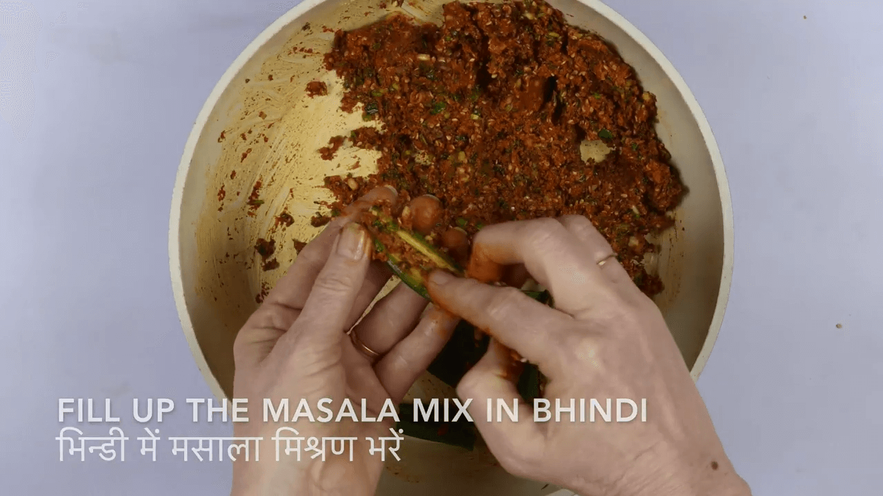 Kadhi Bhindi step-2