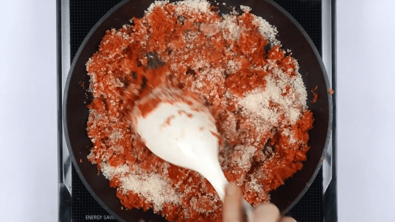 carrot halwa step-3